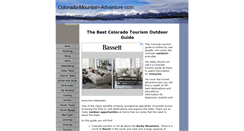 Desktop Screenshot of colorado-mountain-adventure.com
